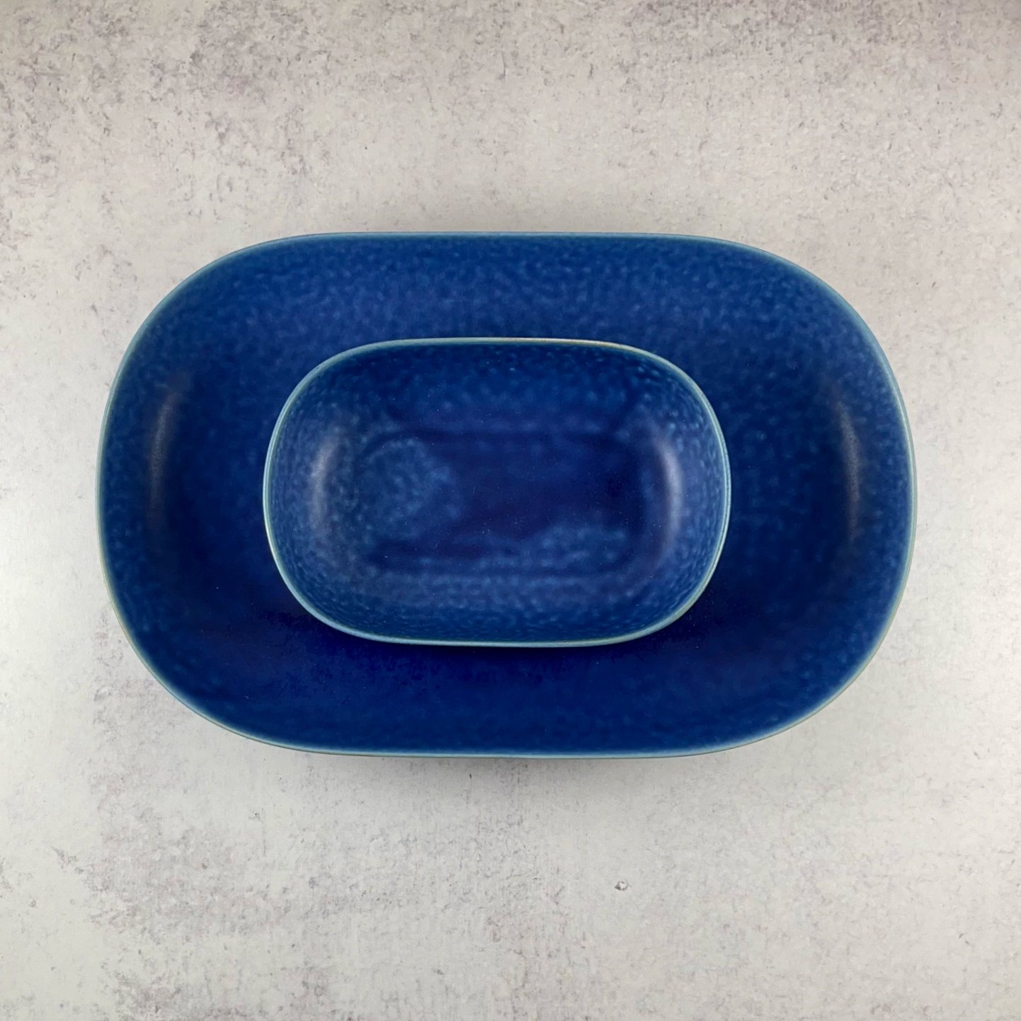 ReIRABO Oval Plate S - offshore blue — Anzu New York